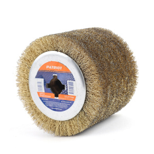 Щетка PATRIOT проволочная для брашировальных машин, 120х100 мм