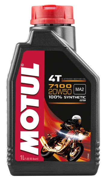 Моторное масло MOTUL 7100 4T SAE 20W50 (1 л.)