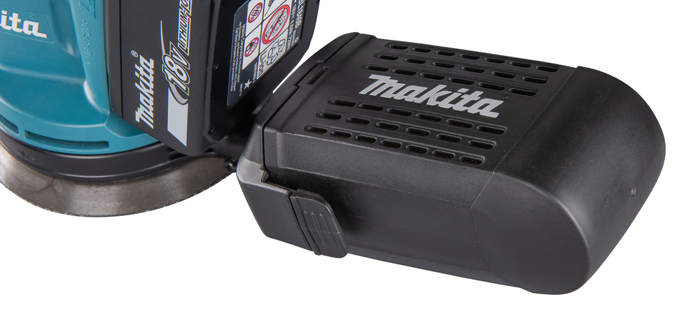 Эксцентриковая шлифовальная машина аккумуляторная Makita DBO180Z LXT 18В, 125 мм, без акб и ЗУ