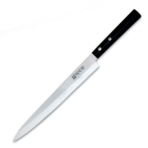 Нож кухонный Янагиба для суши и сашими 27 cм для левши Masahiro