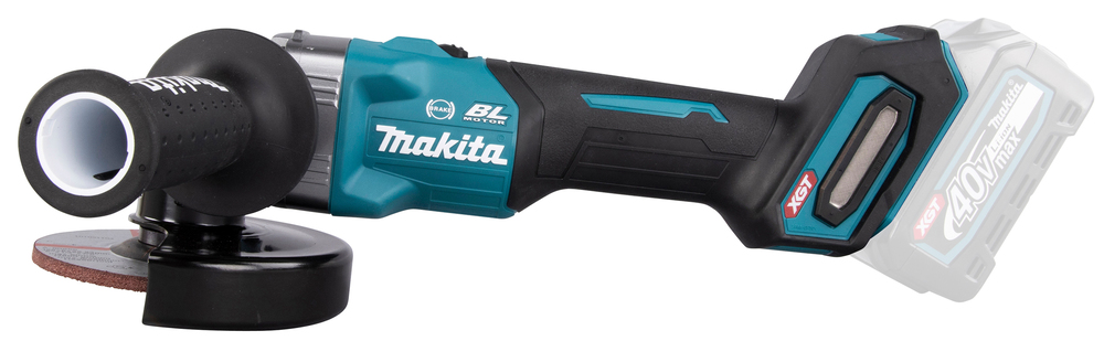Угловая шлифмашина аккумуляторная Makita GA005GZ XGT BL 40В, 125 мм, 8500 об/мин, без акб и ЗУ