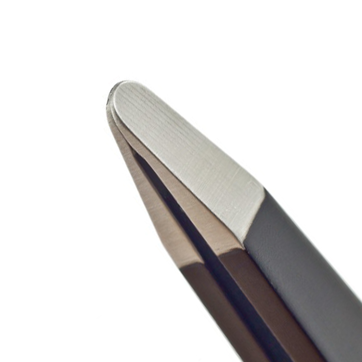 Пинцет профессиональный черный L 94 мм / 16 г Green Bell Япония