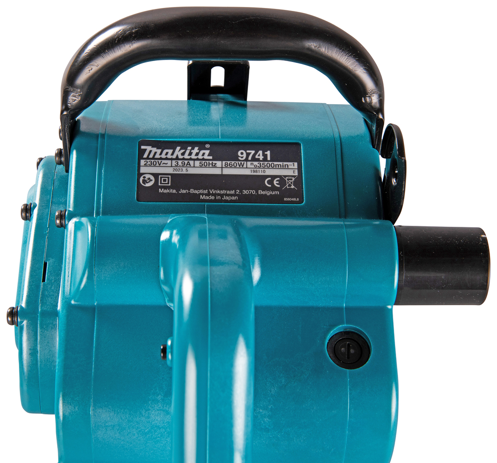 Шлифовальная щеточная машина электрическая Makita 9741 860 Вт, 100х120 мм, 3500 об/мин