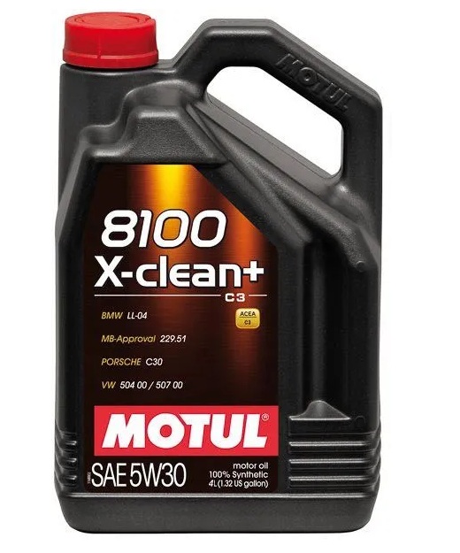 Моторное масло MOTUL 8100 X-clean+ 5W-30 (4 л.)