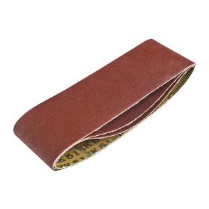 Лента абразивная EDGE by PATRIOT 75х457 мм, Р100, 3 шт в упаковке