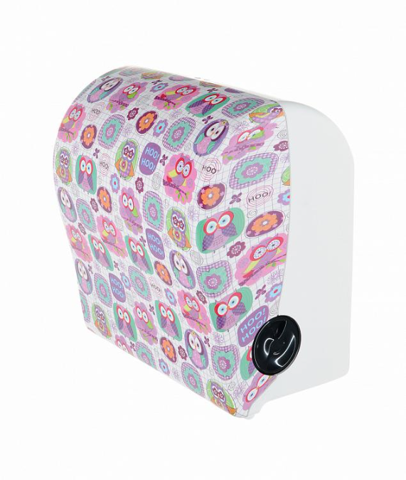 Автоматический держатель бумажных полотенец в рулонах MERIDA UNIQUE SOLID CUT JOY LINE (глянец) CUH352