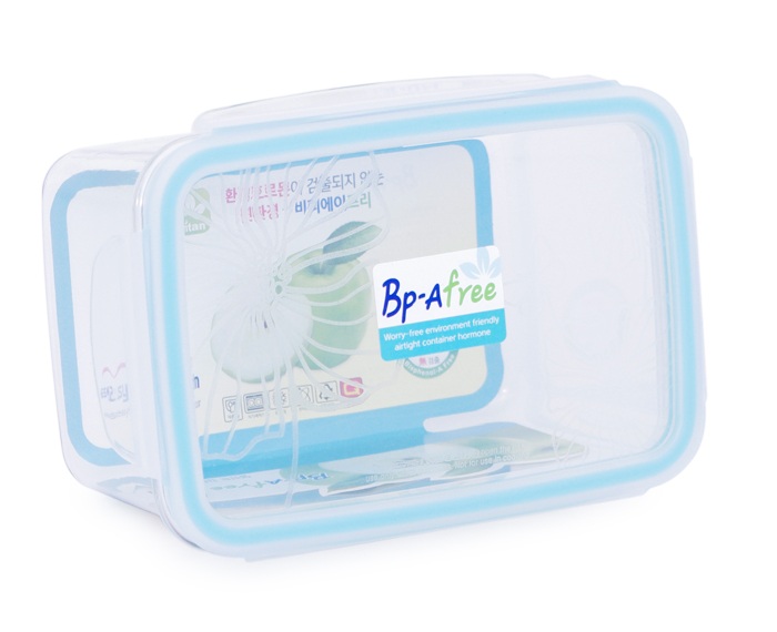 Тритановый контейнер с замками TR-06RT 900 мл