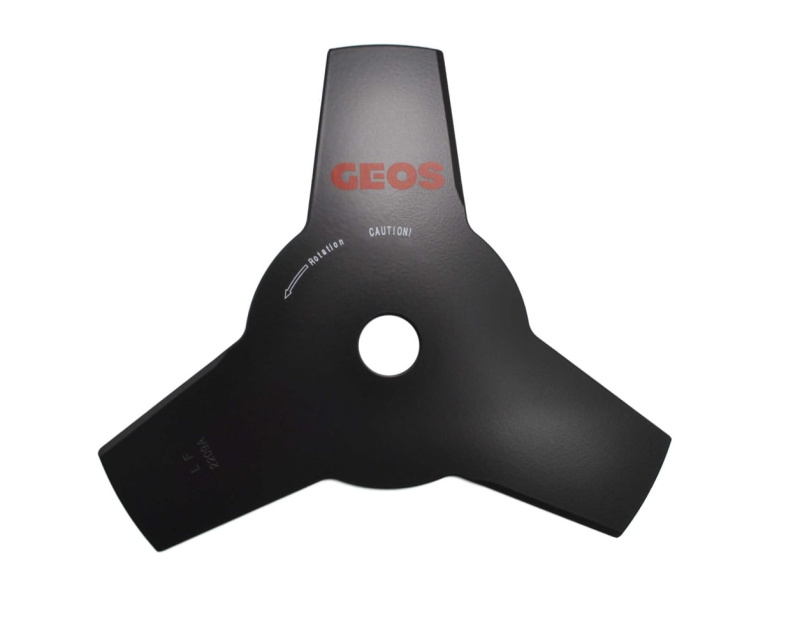 Нож запасной GEOS 250 мм, 25.4 мм, 3-лопастной для мотокос