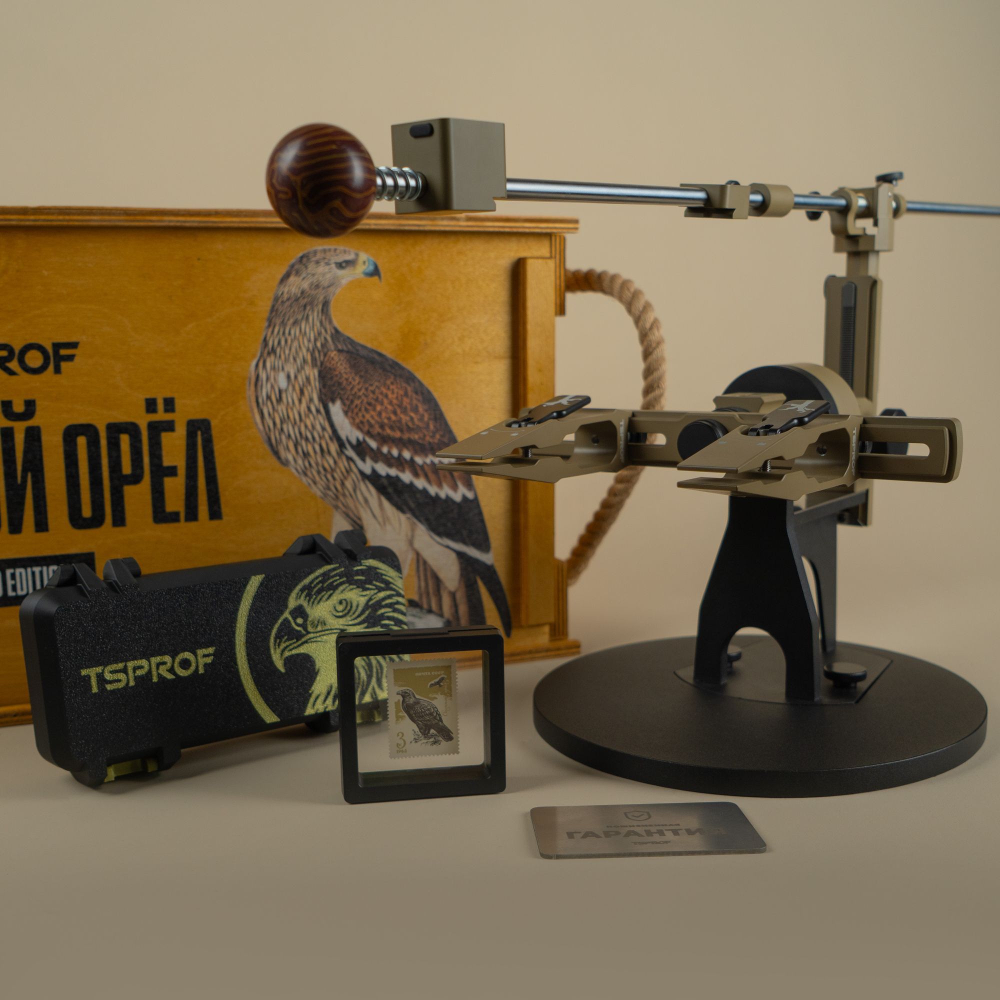 Набор для заточки TSPROF Профиль К03 Pro AL "Степной Орёл"