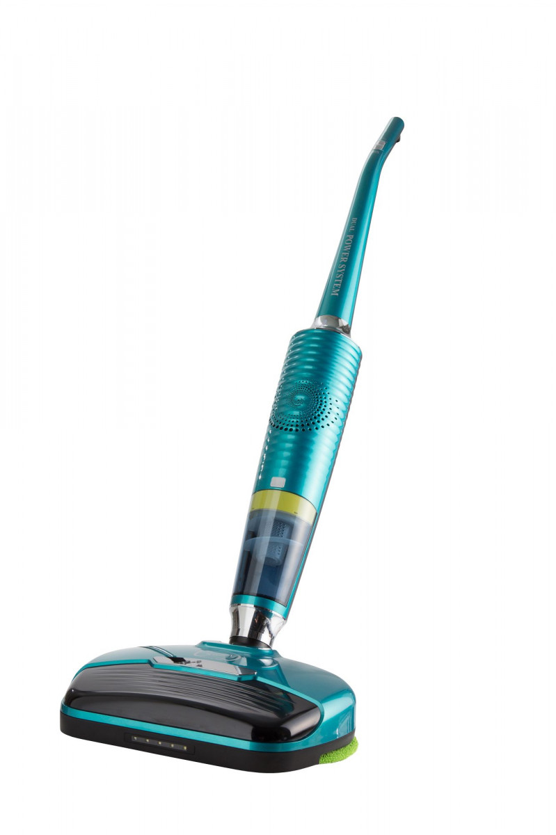 Беспроводной полотер - пылесос SWING-9500 голубой