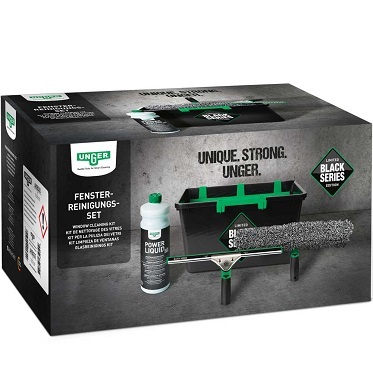 Комплект для мытья окон UNGER Black Series AKBS35