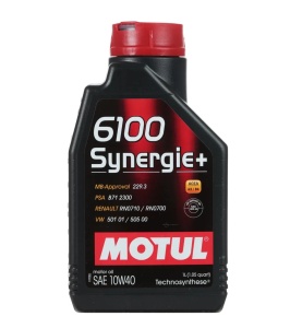 Моторное масло MOTUL 6100 Synergie + 10W-40 (1 л.) 108646