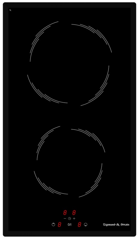 Керамическая варочная панель домино Zigmund & Shtain CIS 030.30 BX/WX