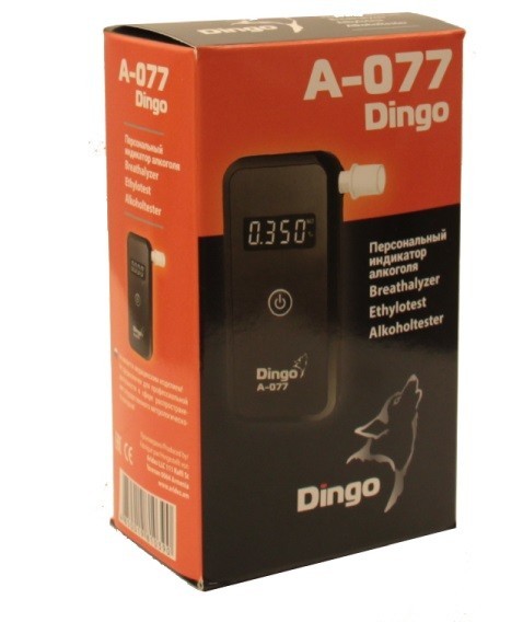 Персональный алкотестер Dingo А-077