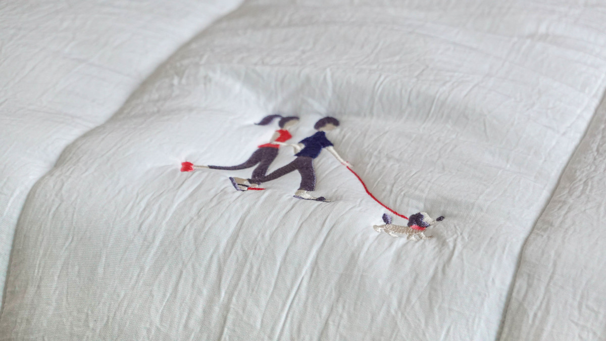 Комплект постельного белья GOCHU Solido set S белый 2003