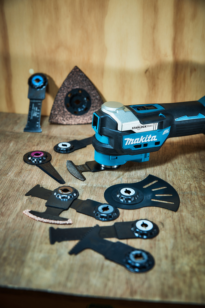 Аккумуляторный многофункциональный инструмент Makita DTM52Z 18В, 10000-20000 об\мин, Starlock/Starlock Plus/Starlock Max, без акб и ЗУ