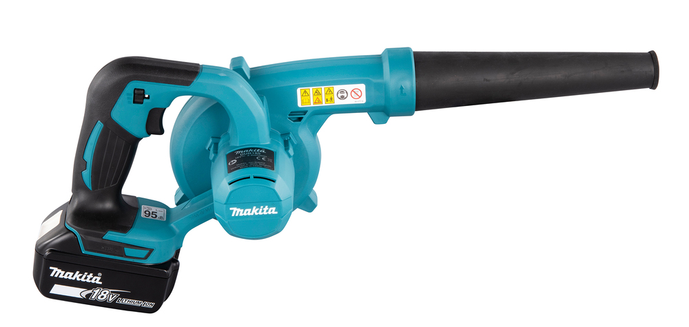Аккумуляторная воздуходувка Makita DUB185Z LXT 18В, 98 м/с, 3,2 м3/мин, без акб и З/У