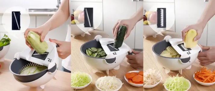 Овощерезка со сменными насадками Roji (13 предметов)