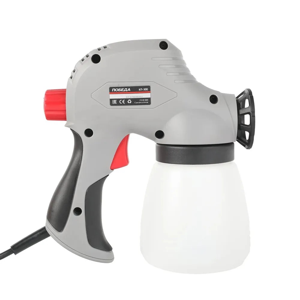 Краскопульт электрический ПОБЕДА КП-300 175 Вт