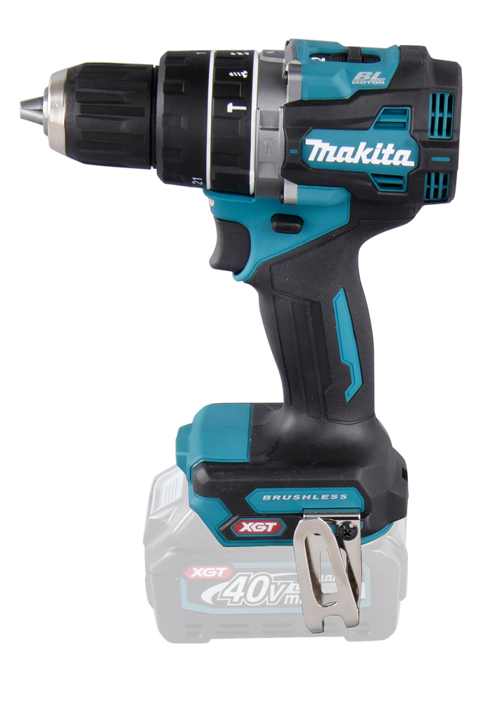 Ударная дрель-шуруповерт аккумуляторная Makita HP002GZ XGT 40В, 65 Нм, 2200 об/мин, без акб и ЗУ