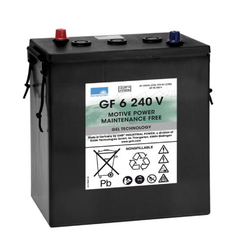 Аккумуляторы 6 V / 240 A (компл-4шт.) на RA800B Sauber, 900 B Sauber