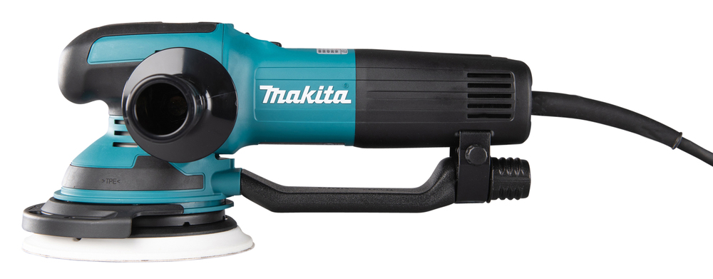 Эксцентриковая шлифовальная машина электрическая Makita BO6050J 750 Вт, 150 мм, 1600-6800 об/мин