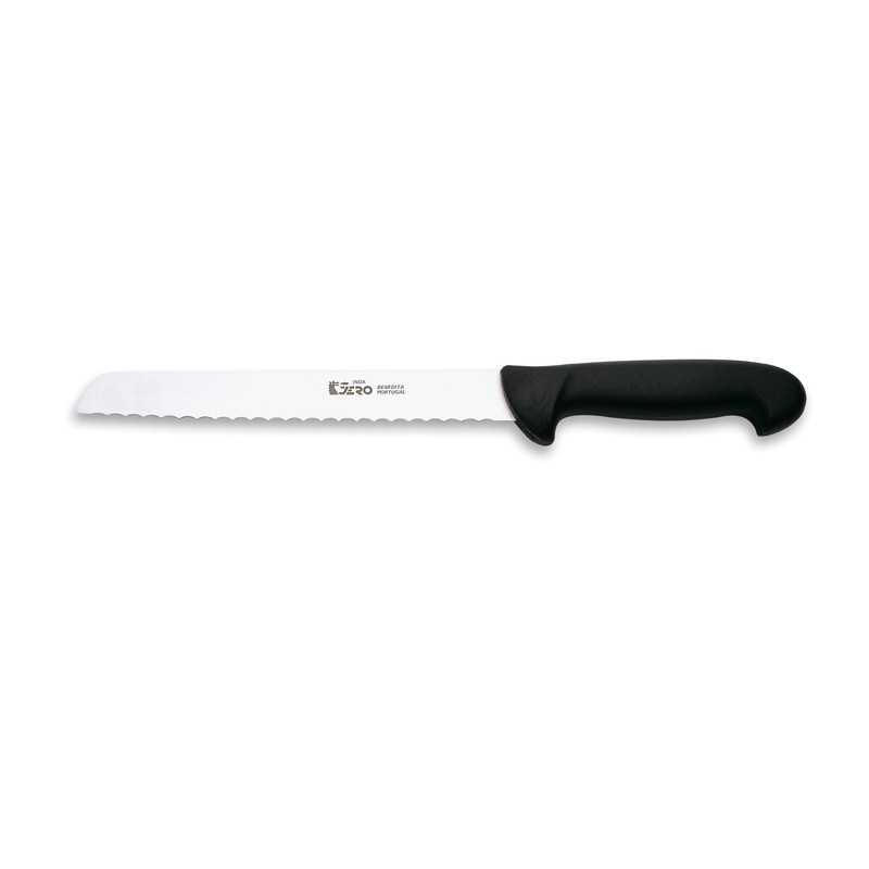 Нож кухонный для хлеба Jero P3 20 см черная рукоять