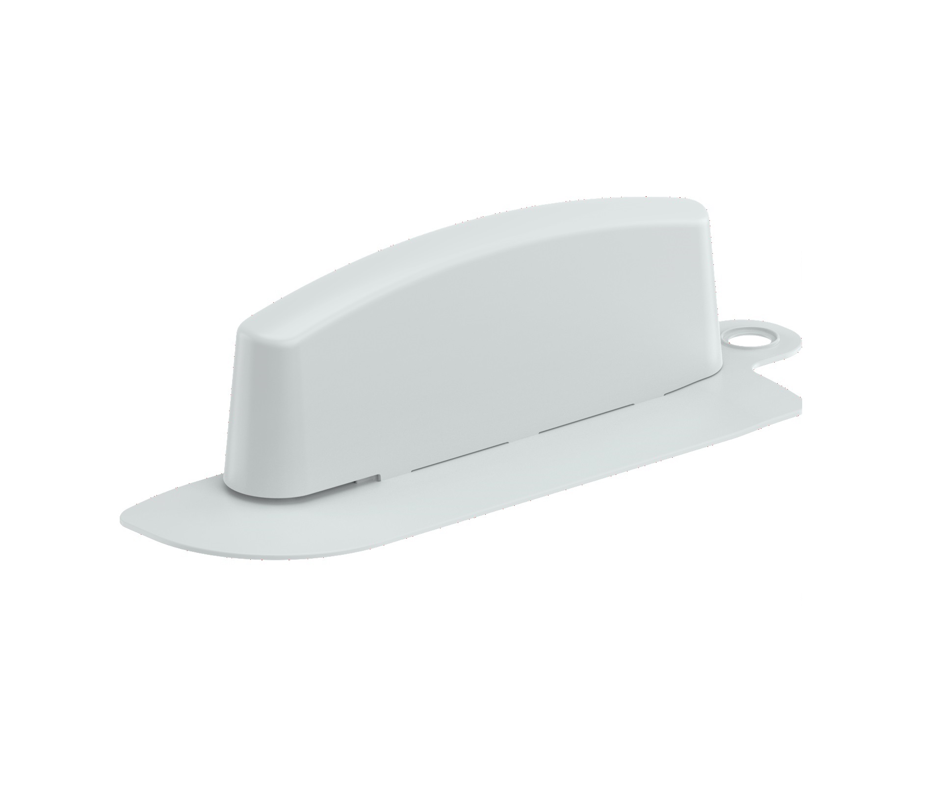 Бордюр садовый 3 м (10 секций по 39х10,5х11 см), с колышками (20 шт) серый