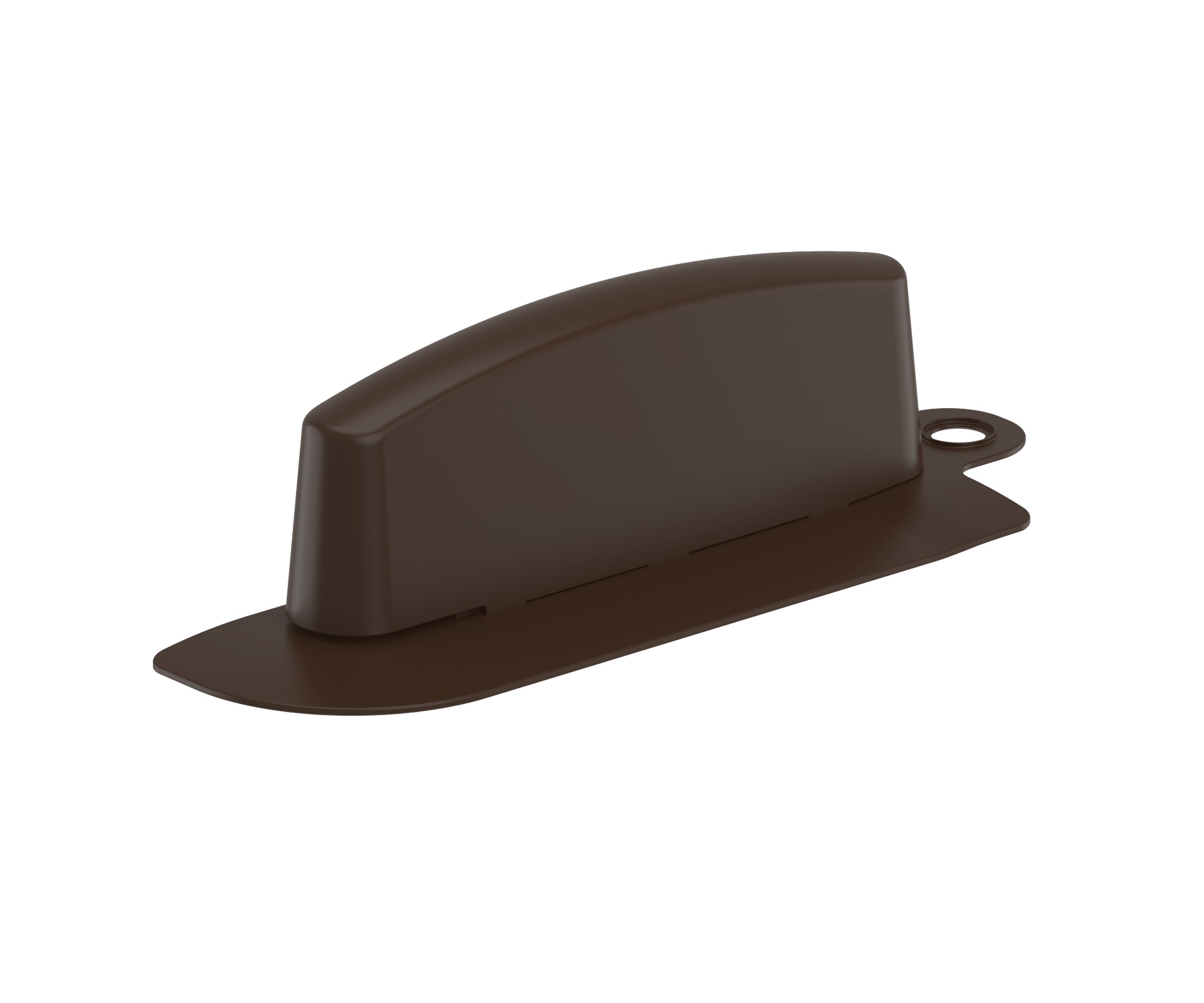 Бордюр садовый 3 м (10 секций по 39х10,5х11 см), с колышками (20 шт) шоколад