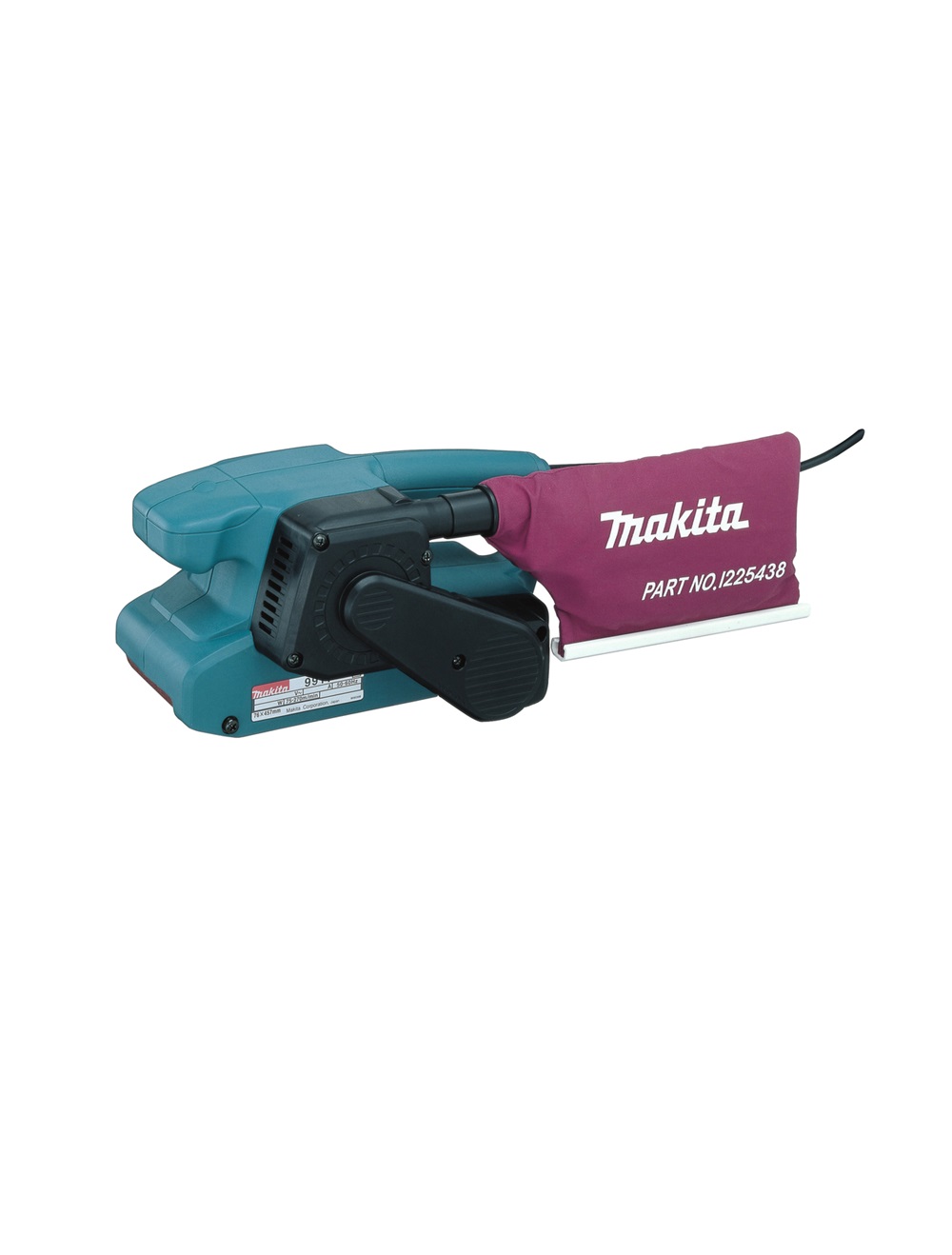 Ленточная шлифовальная машина электрическая  Makita 9910 650 Вт, 76х457 мм, 270 м/мин