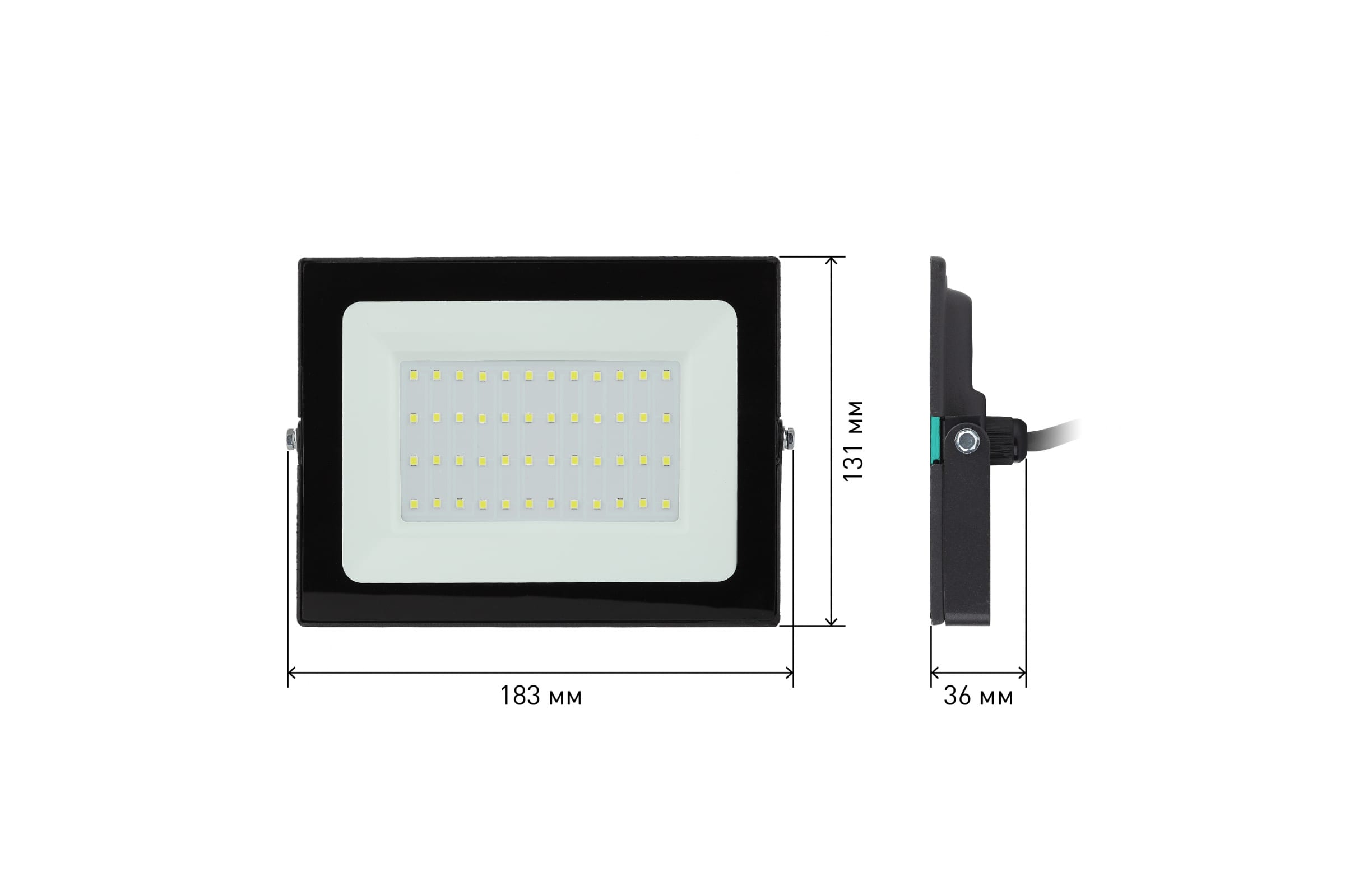 Прожектор светодиодный уличный ЭРА LPR-021-0-65K-050