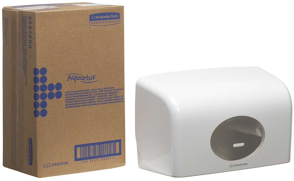 Диспенсер для туалетной бумаги в рулонах Kimberly-Clark AQUARIUS 6992