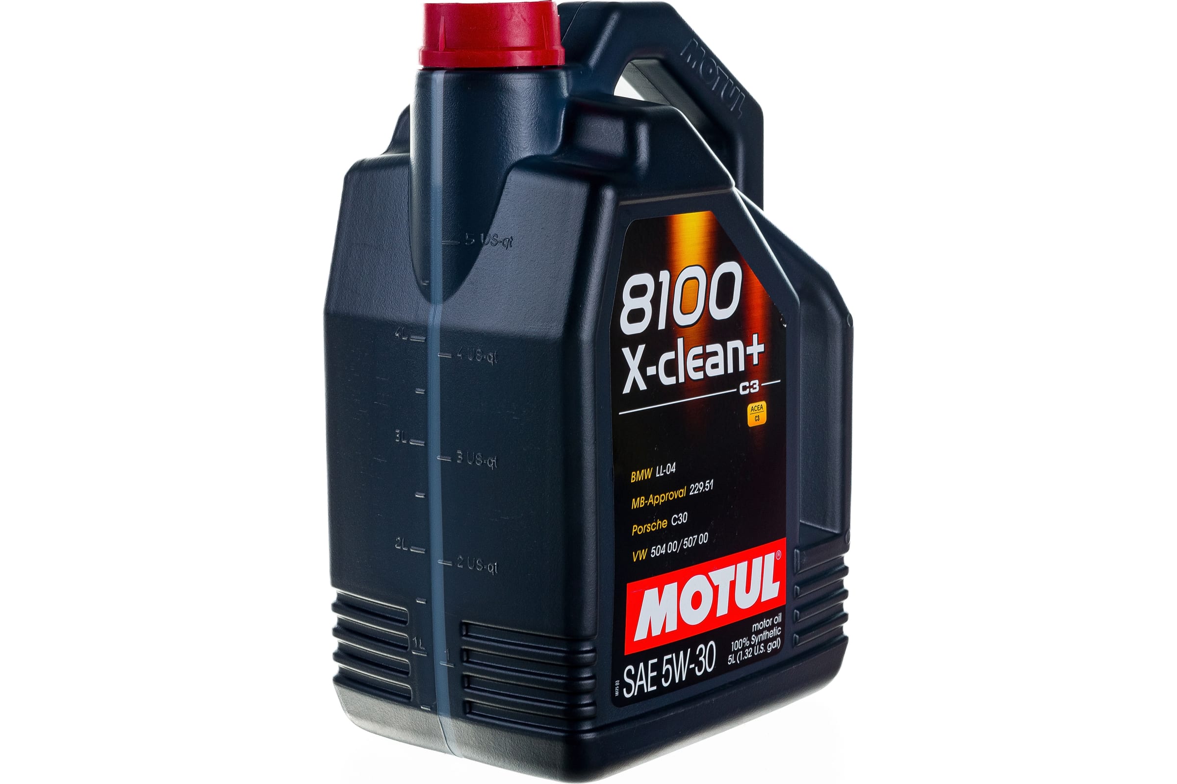 Моторное масло MOTUL 8100 X-clean+ 5W-30 (5 л.)