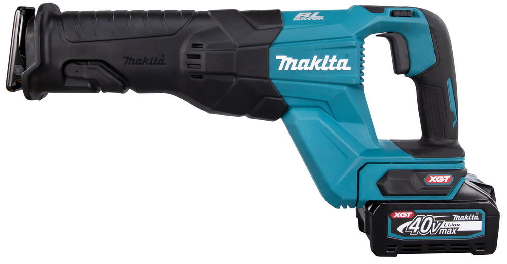 Пила сабельная аккумуляторная Makita JR001GM201 Li-ion, 40В, XGT, 32 мм, 0 - 3000 об/мин