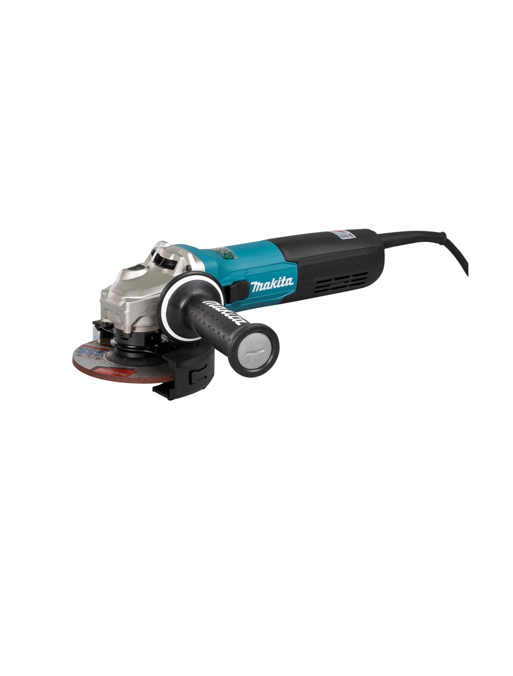 Угловая шлифовальная машина электрическая Makita GA5090X01 1900 Вт, 125 мм, 2800-11500 об/мин