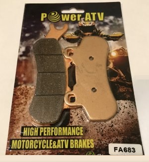 Колодки тормозные Can-am Maverick X3 (f/r, r/r) Передние правые/задние правые Poweratv FA683