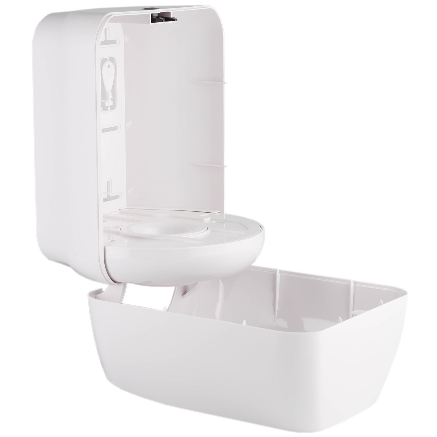 Диспенсер рулонных полотенец Ksitex TH-8030A (белый)