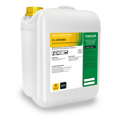 Профессиональное моющее средство FL-CERAMA для мытья полов с керамическим покрытием