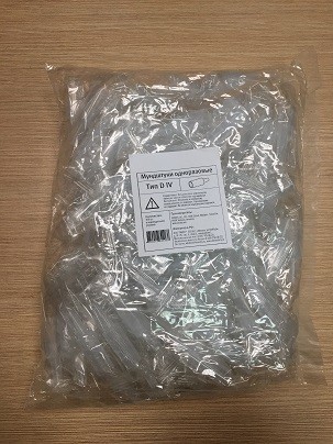 Мундштук DM одноразовый для алкотестеров Мета, АКПЭ, ГИБДД МЕТА-01 (100 штук)