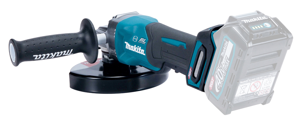 Угловая шлифмашина аккумуляторная Makita GA036GZ XGT BL 40В, 150 мм, 8500 об/мин, без акб и ЗУ