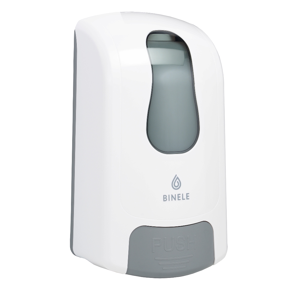 Диспенсер BINELE mBase для спрей-жидкости картриджный, белый, арт. DE04BW