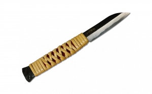 Нож фиксированный, Nagao Kanekoma, сталь Shirogami