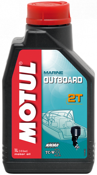 102788 Моторное масло MOTUL OUTBOARD 2T (1л.)
