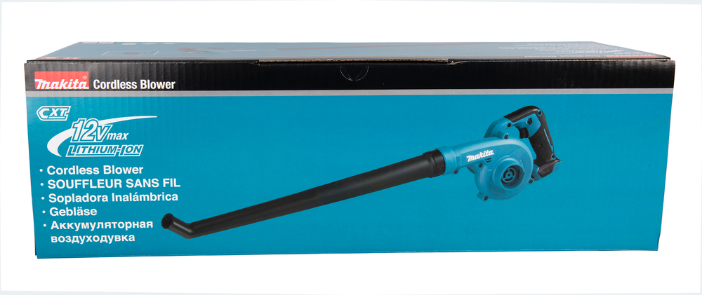 Аккумуляторная воздуходувка Makita UB101DZ CXT 12В, 56 м/с, без акб и З/У