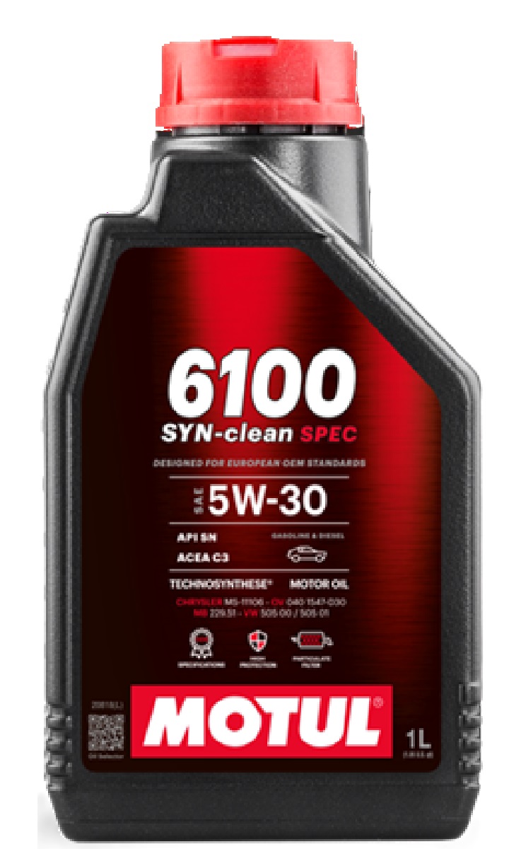 Моторное масло MOTUL 6100 SYN-clean SPEC 5W30 (1 л.)