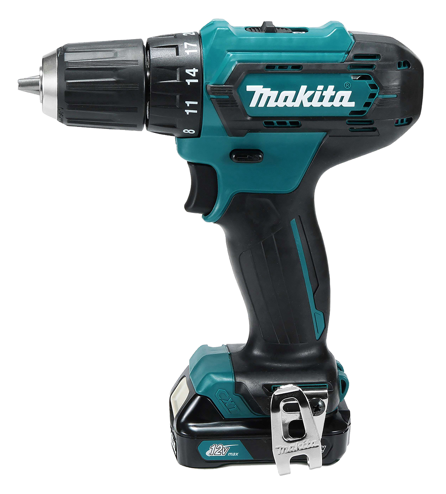 Дрель-шуруповерт аккумуляторная Makita DF333DZ CXT 12В, 30 Нм, 1700 об/мин, без акб и ЗУ