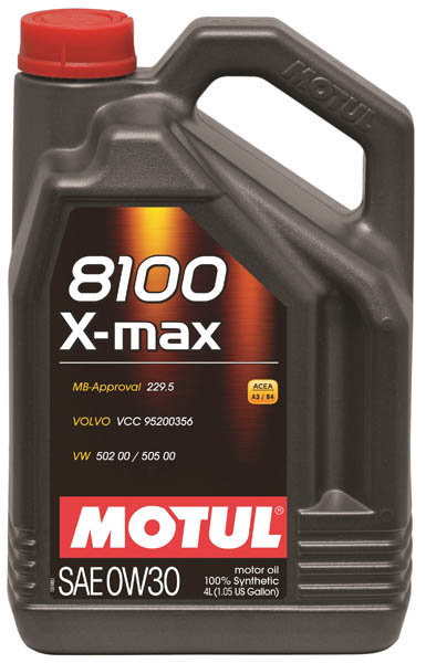 Моторное масло MOTUL 8100 X-max 0W30 (4 л.)