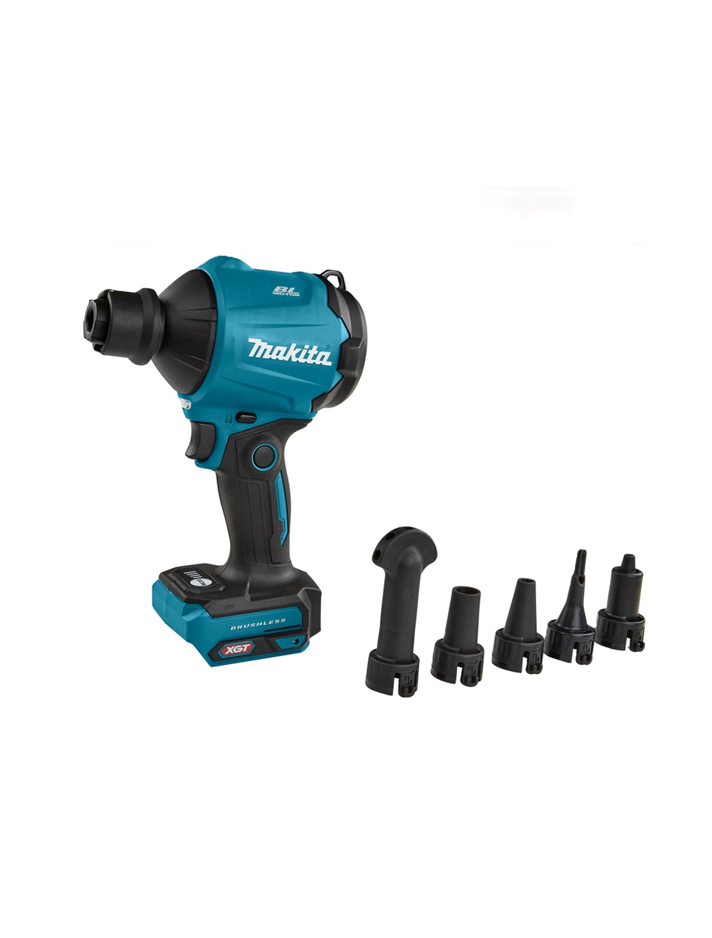 Аккумуляторная воздуходувка Makita AS001GZ XGT 40В BL, 1,1 м3/мин, 200 м/с, без акб и З/У