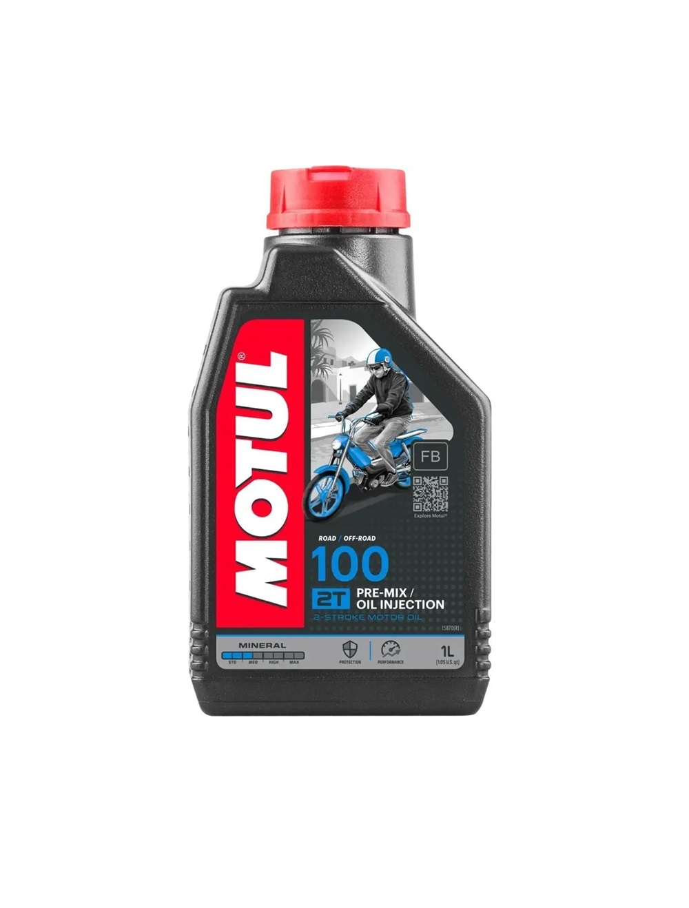 Моторное масло MOTUL 100 2T (1л)