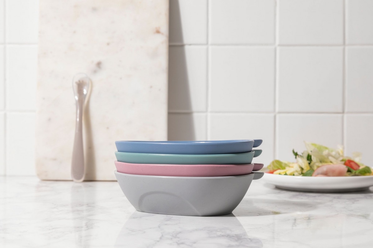 Силиконовая тарелка KF Pastel